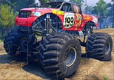 PUZZLE CU MONSTER TRUCK FORD