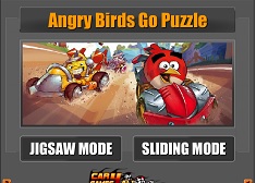 ANGRY BIRDS GO PUZZLE